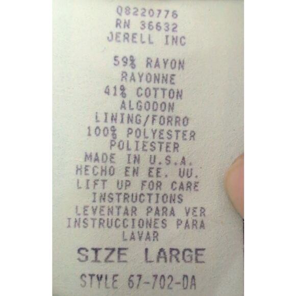 VTG Tapestry Vest Women Large Academia Preppy Old Money Tailored Floral Grunge - Picture 4 of 4